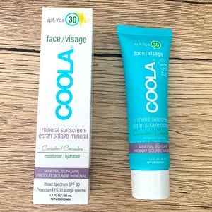 COOLA Mineral Sunscreen Matte Natural Finish SPF 30 Sunblock, 1.7 Fl Oz